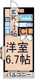 ハイネス宮腰の間取り画像