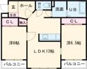 ルシールの間取り画像