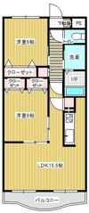 アンシャンテの間取り画像
