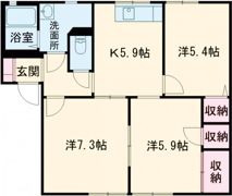 シャーメゾン王ノ瀬 B棟の間取り画像