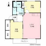 エランドール木原の間取り画像