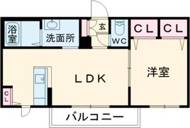 エステートSAKURA R＆C C棟の間取り画像