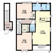 グレイスコートBの間取り画像