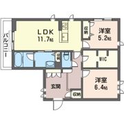 ゴールデンヒルズの間取り画像