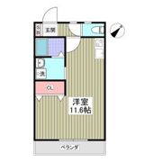 リブレス春日部Ⅲの間取り画像