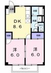 カレントハウスⅡBの間取り画像