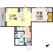 エスペランスの間取り画像