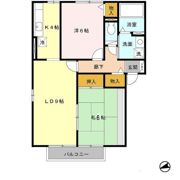 フルーレ高砂の間取り画像