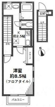 セリーズ コートの間取り画像