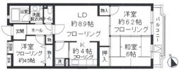ブランニュー別所1号棟の間取り画像