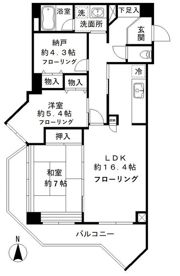 クレスト和泉の間取り画像