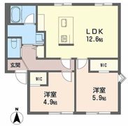 パークハイムトマリ Cの間取り画像