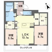 ヴィラ ルーエの間取り画像