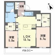 ヴィラ ルーエの間取り画像