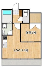 クロノス庄口公園の間取り画像