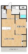 ライフサポートマンション彩里の間取り画像