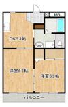 ライフサポートマンション彩里の間取り画像