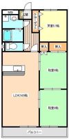 すてーじあ錦ヶ丘の間取り画像