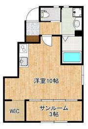 Flower valleyIの間取り画像