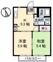 エクセルメゾン E棟の間取り画像