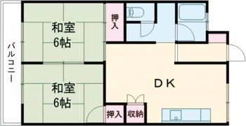 大橋ビルの間取り画像