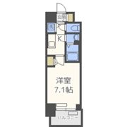 プレサンス南森町ライズの間取り画像