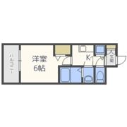 プレサンス梅田北ザ・ライブの間取り画像