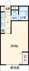 コーポNAOの間取り画像