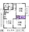 岡岳パインコーポの間取り画像