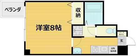 Belle・Forme平安の間取り画像