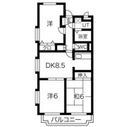 ア・ドリーム北仙房の間取り画像