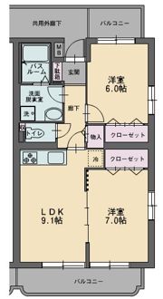 メゾン・ド・グラシアの間取り画像