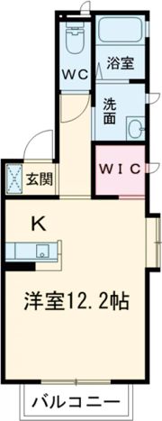アクア西松ケ丘の間取り画像