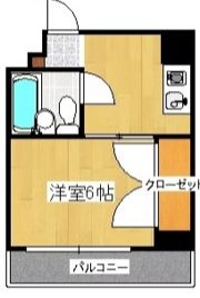 アルファ桜町の間取り画像