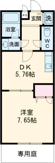 フジパレス西大路の間取り画像