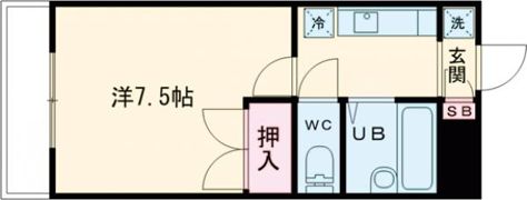 クオリティハイツの間取り画像