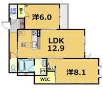 LaTour桃山の間取り画像