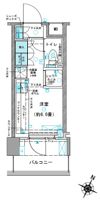コムレジ赤羽 学生棟の間取り画像