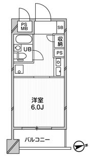 CASSIA南浦和の間取り画像