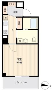 テラス上布田の間取り画像