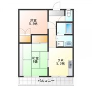 エステート富士の間取り画像