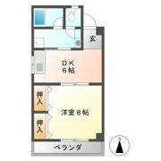 コーポMの間取り画像