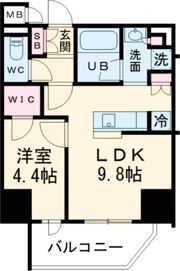 プレサンス丸の内サージュの間取り画像