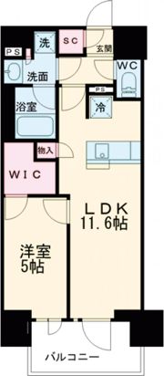 プレサンス丸の内サージュの間取り画像