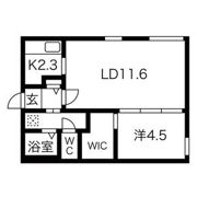 ART PARK II(アートパーク II)の間取り画像