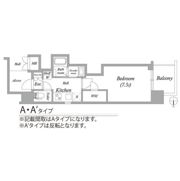 エステムコート名古屋平安通クチュールの間取り画像
