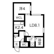 Elm GardenⅡの間取り画像