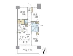 BrilliaCity 石神井公園 ATLAS 6号棟の間取り画像