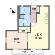 プレジオ石堂 Bの間取り画像