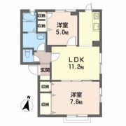 コモンライフ中佃の間取り画像